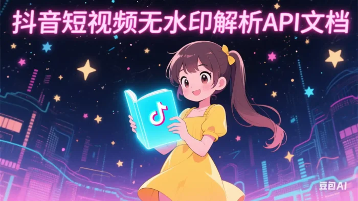 抖音短视频无水印解析API文档-开心宝(JoyB):好奇不灭,创造无限 —— 记录 · 讨论 · 拥有